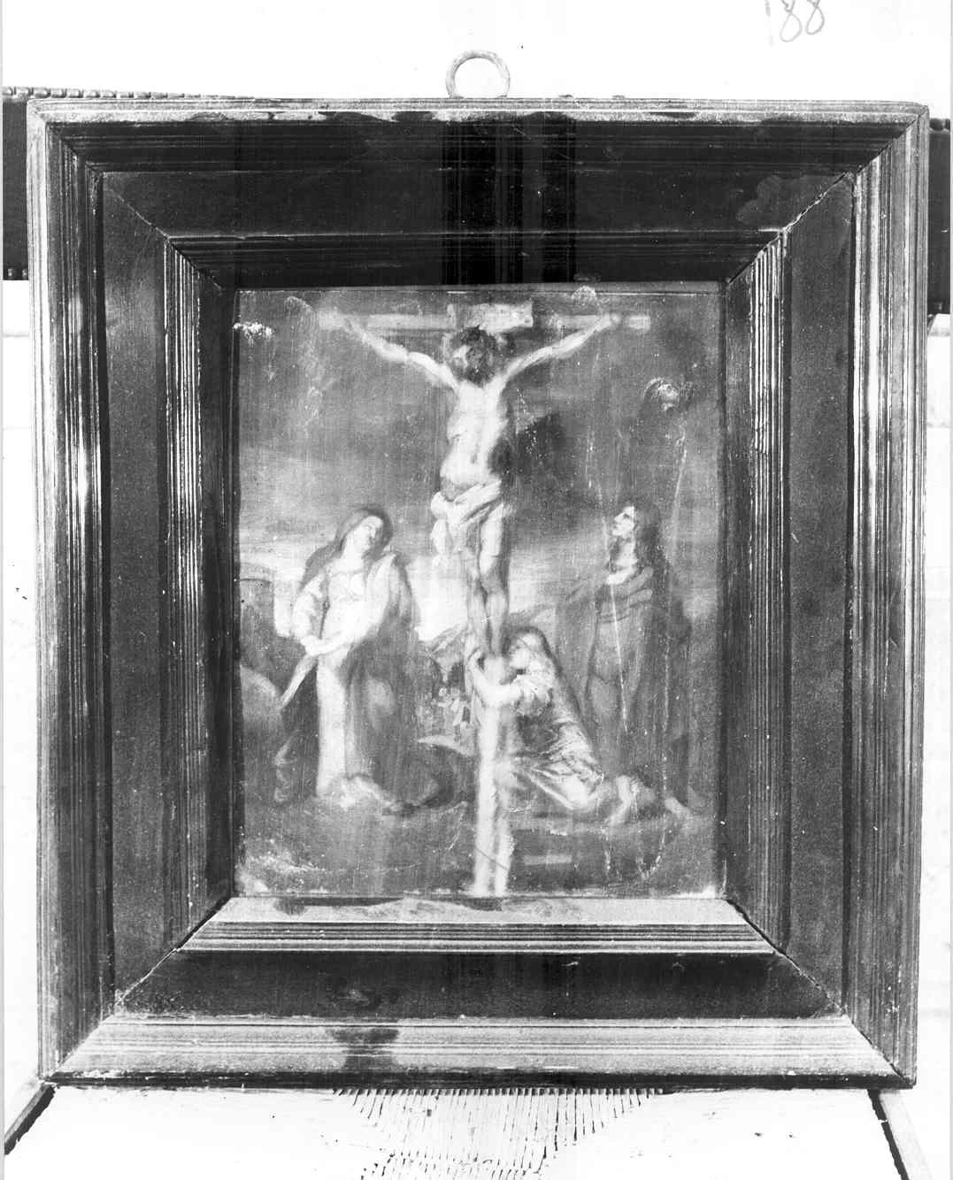 Cristo crocifisso con Madonna, santi Giovanni e Maria Maddalena - Pinacoteca Comunale Foresiana, Livorno